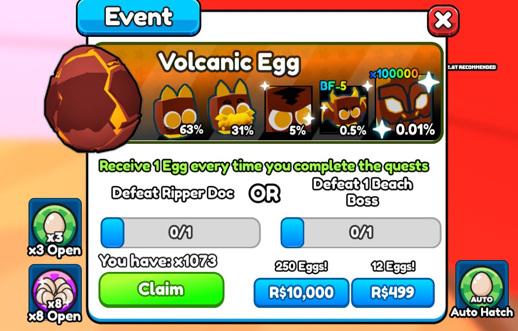 FishySlime's tweet image. i have to open 1k eggs and i dont have any gamepasses @axelmakes xD
