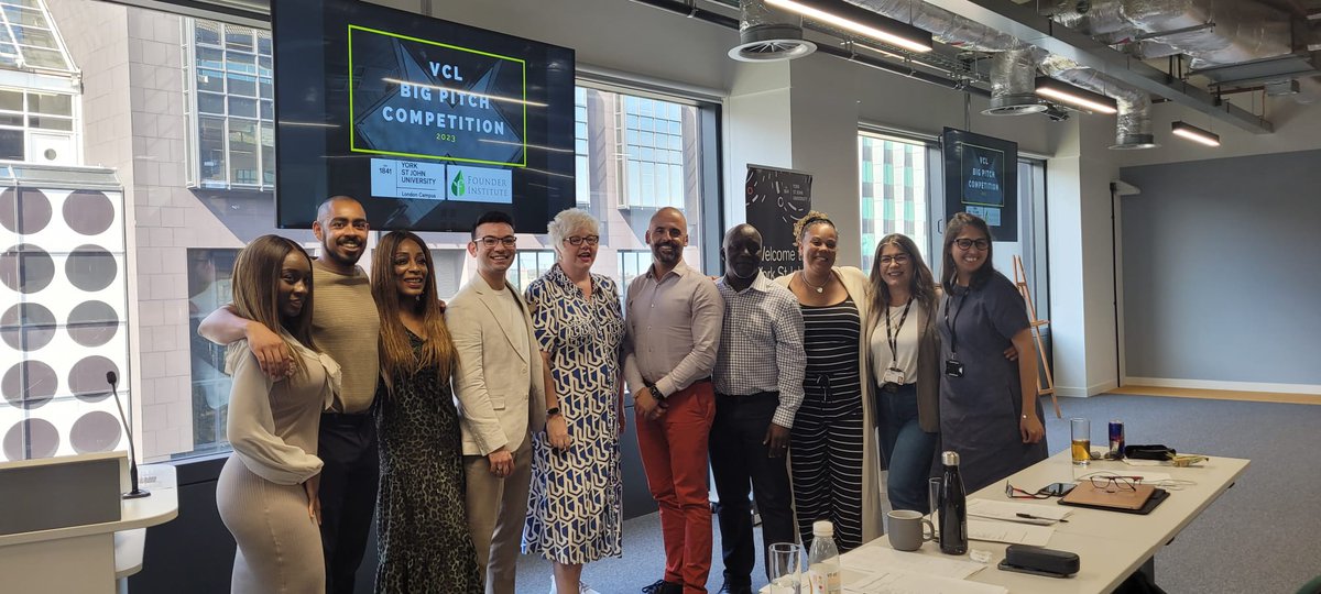 YSJLondon's tweet photo. Our Venture Creation Lab students competed in the Big Pitch Competition, where they had the opportunity to pitch their business ideas and win a place in the renowned Founder Institute program — the #1 network to turn ideas into fundable startups and businesses.

#founderinstitute https://t.co/7vyhjceDaB