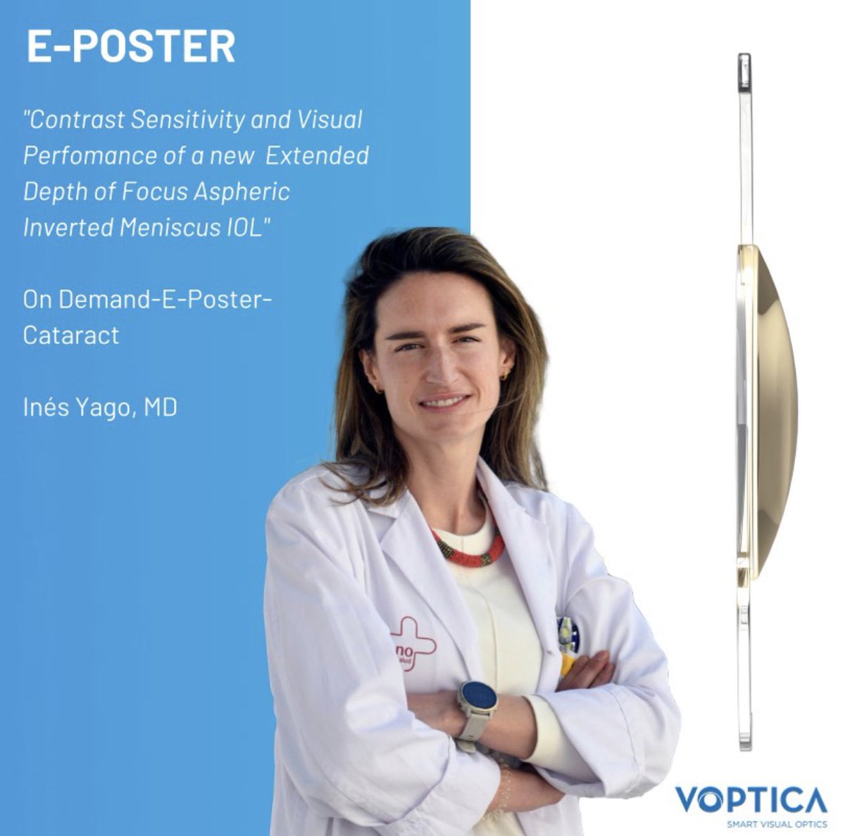 Voptica's tweet photo. See you at @escrs Viennaπ¦πΉπ
Here you can find some of our #lectures
@pablo_artal
#Unique
#Invertedmeniscus
#Ophthalmology https://t.co/n0EqXFa5F6