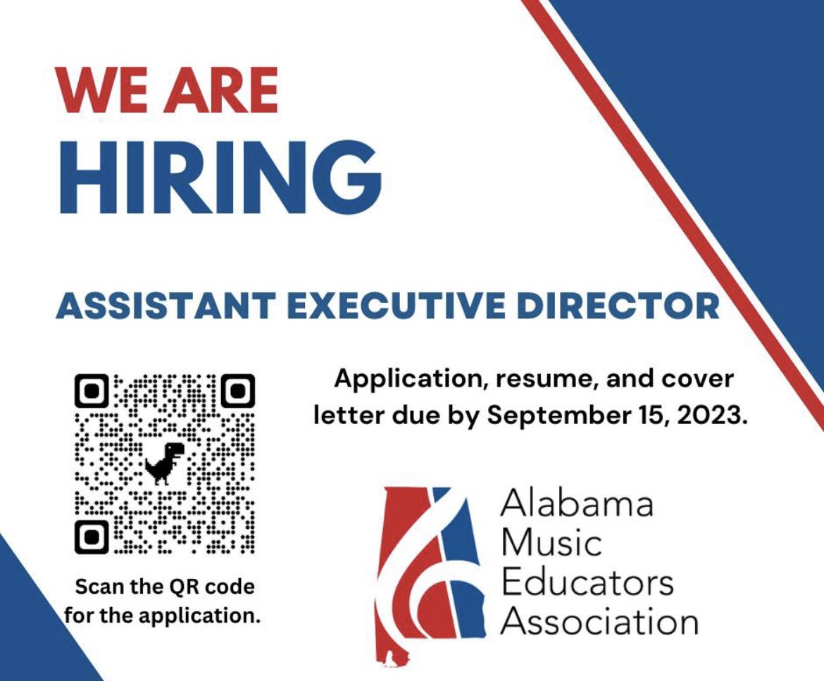 AMEA is seeking applicants for the position of AMEA Assistant Executive Director. Visit jotform.com/232174483385158 for more information and to apply!
