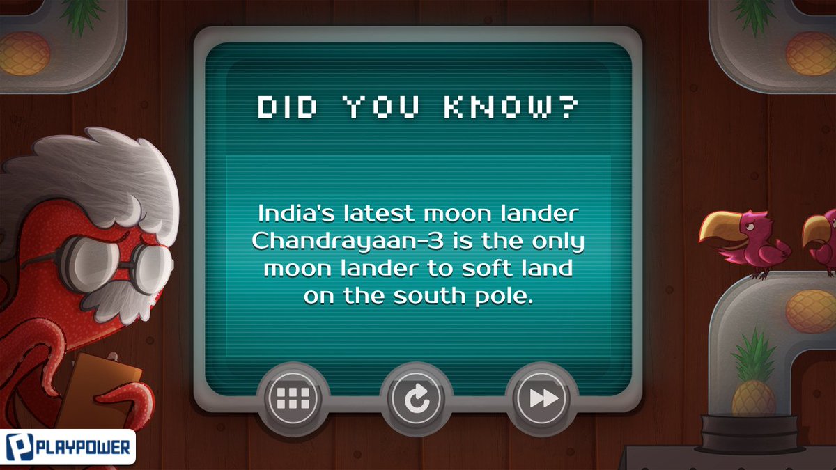playpower's tweet photo. Did you know? 🇮🇳India’s latest moon lander 🚀 
#Chandrayaan3 is the only moon lander to soft land on the south pole!

To know more, follow this link: https://t.co/9wCMkInca7 https://t.co/MSVvcbQcNL