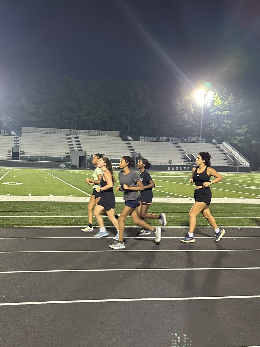 100 degrees in the afternoon — what’s a team to do? 6am practice all week on the track and lit practice fields. 100% committed! <a href="/CHHS_Sports/">AD@TheHill</a>