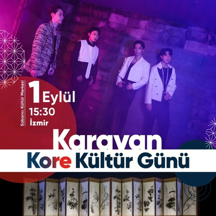 MinGun3's tweet photo. 8/27 스웨덴 공연
8/30 ~ 9/1 튀르키예 공연

저희가 한국 문화와 kpop을 알리수 있는 기회가 생겼네요
현지 많은 분들과 함께 즐기고
알리고 오겠습니다. https://t.co/AT0785v36P