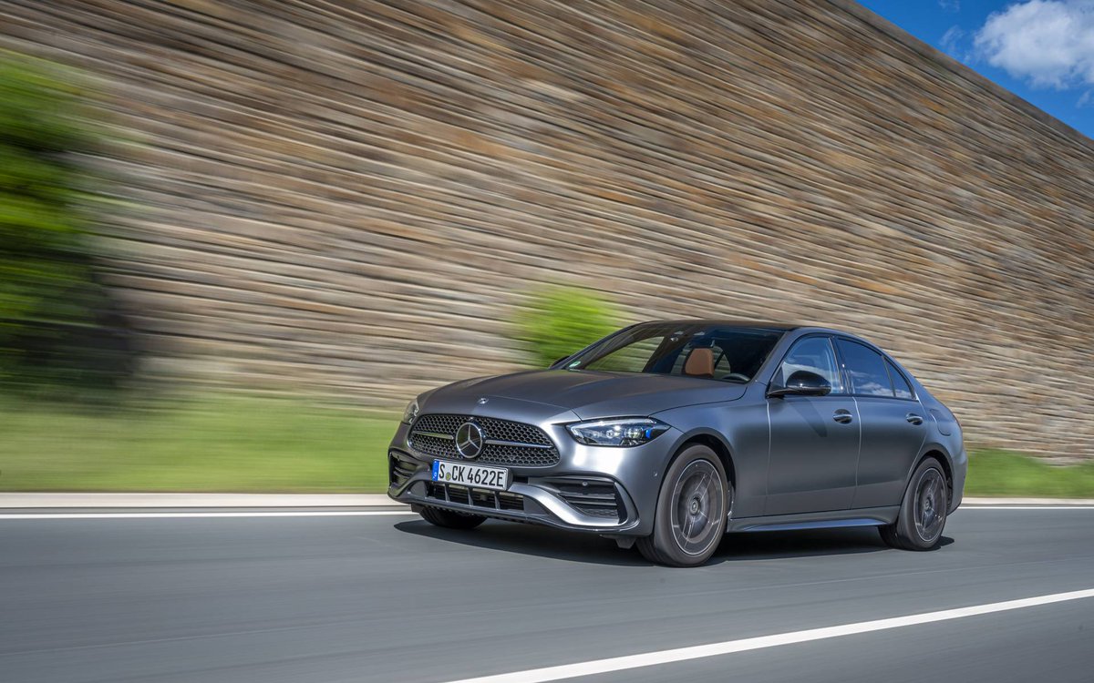 Discover the exciting new offer on the Mercedes-Benz C-Class Exclusive Luxury Saloon.  Experience ultimate comfort combined with innovative technology and a sporty design, this C-Class arrives with an impressive selection of specification.  Find out more: orlo.uk/ODdQv
