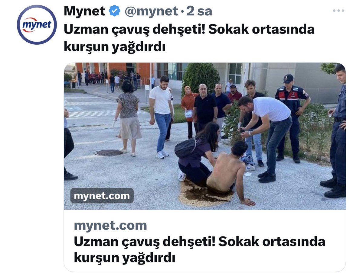 alitilkici38's tweet photo. Bu nasıl haber başlığı @mynet
Olaydaki kavgada Uzman Çavuşu 3 -4kişi sopalarla dövüyor kaburgasında ve kafasında kırıklar var kavgada darp durmuyor

Uzman Çavuş dehşeti diye başlık atılırmı bir camiayı komple kötülüyorsunuz
Sanki ortada hiçbirşey yokken sokak ortasında kurşun yağdırdı yazıyorsunuz Vicdanınız yokmu sizin.

Şehit olan Uzman Çavuşu paylaşamıyorsunuz bile bir asker şehit oldu diye geçiştiriyorsunuz

Bu başlığı derhal değiştirin.

https://t.co/g9ICffZlk7