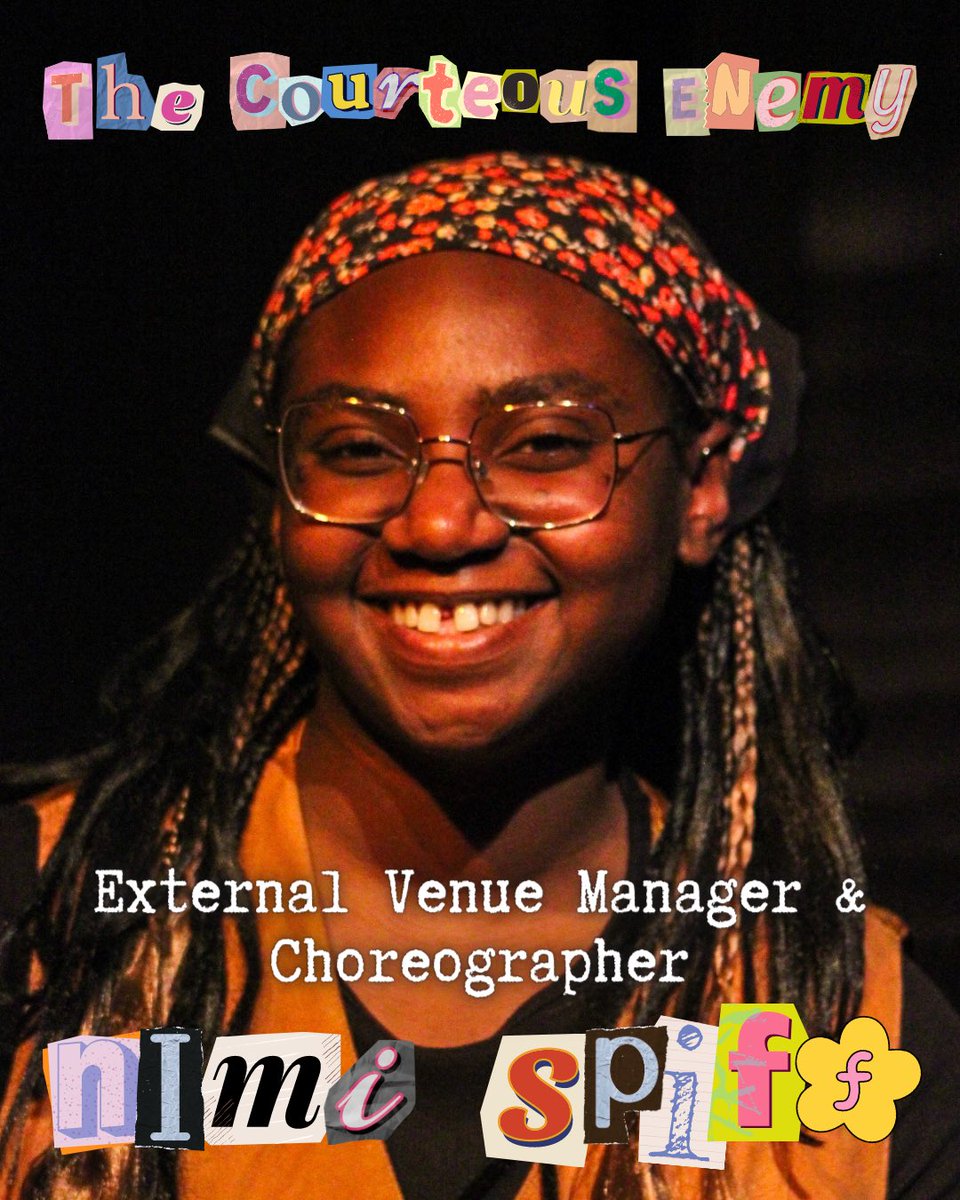 EnemyFringe's tweet photo. MEET OUR PROD TEAM🎬

Nimi Spiff is our EXTERNAL VENUE MANAGER &amp; CHOREOGRAPHER👯‍♀️👯‍♀️

You heard that right! But choreographing what? You’ll just have to come see the show to find out🤩

🎟️ - https://t.co/AdH9rD0x9i

#EdFringe #fringe23 #fringecomedy #edfringe #edfringe23 #dance https://t.co/ibcq759KSV