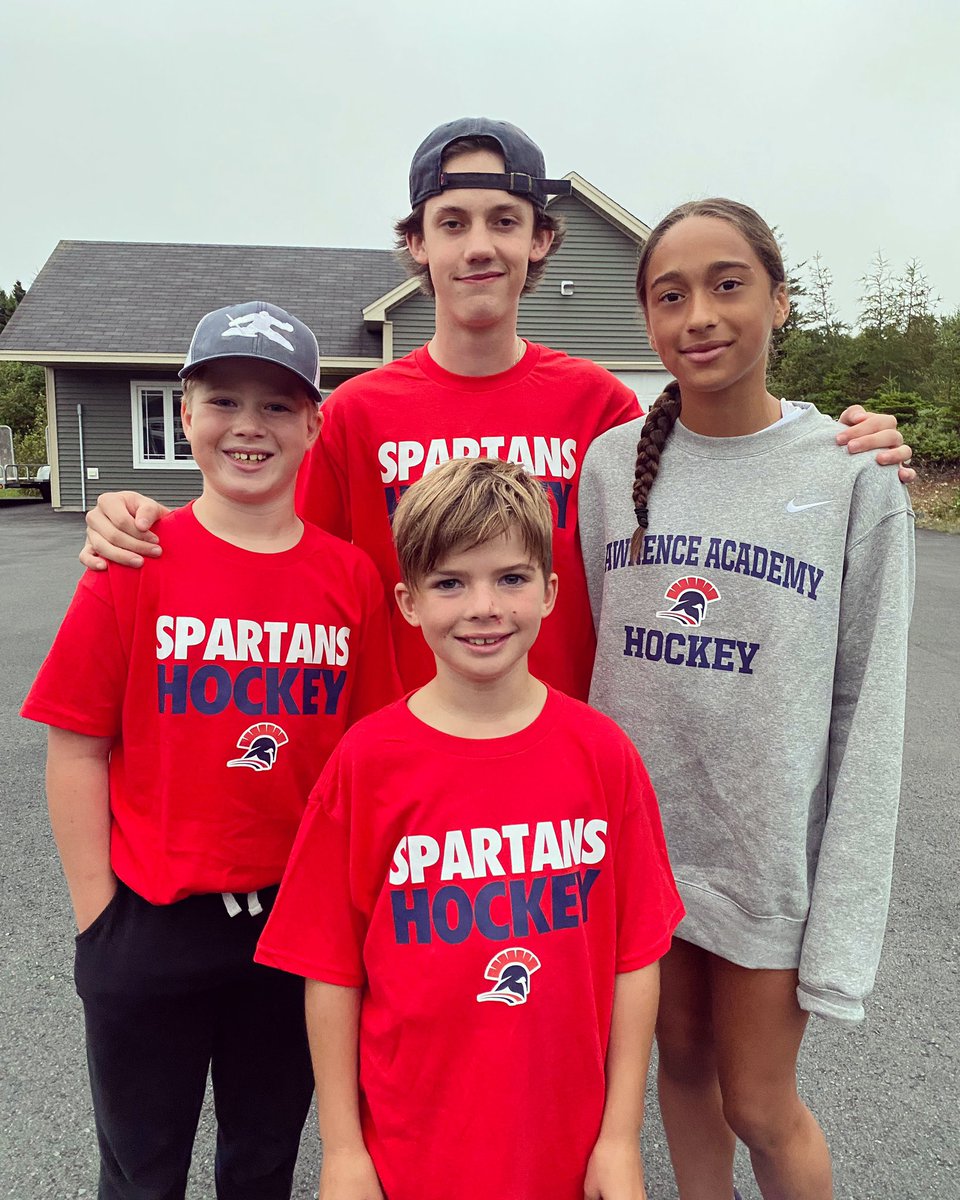We're going to miss him like crazy, but we know he’s going to have the time of his life on this new adventure! 🏒🚨 Let’s go, Spartans! <a href="/LAHOCKEYISL/">LA Boys Hockey</a> <a href="/lawrenceacademy/">Lawrence Academy</a> <a href="/masonstrong91/">Mason Strong</a> #proudaunt #spartanshockey