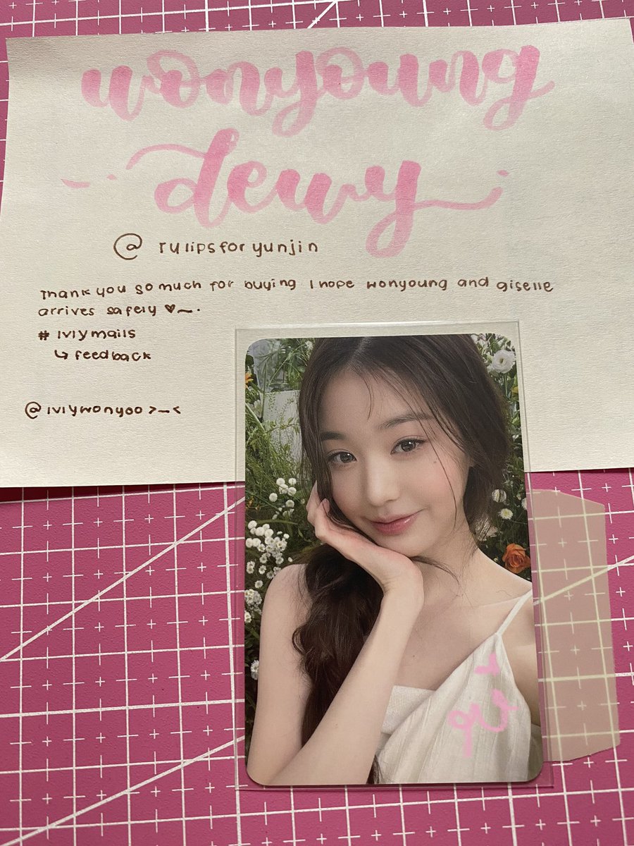withlovewony's tweet photo. #towonywithlove 💘
@lvlywonyoo #lvlymails 

This was my super prio even before kahit nag qs na me 🥹 so securing this really made me happy to get back into collecting her again. Long overdue feedback again, but thank you so much for letting me adopt your Wony braid 💗 

Thank you for securing her and sa overload freebies 😭☁️