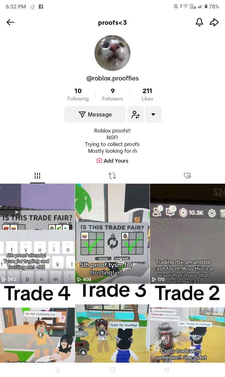 kawaiiraynplays's tweet photo. This person is a scammer don't trust xx ♥️ #royalehightrades #roblox #adoptmeoffers #adoptmetrader https://t.co/TWGPXtgjBH