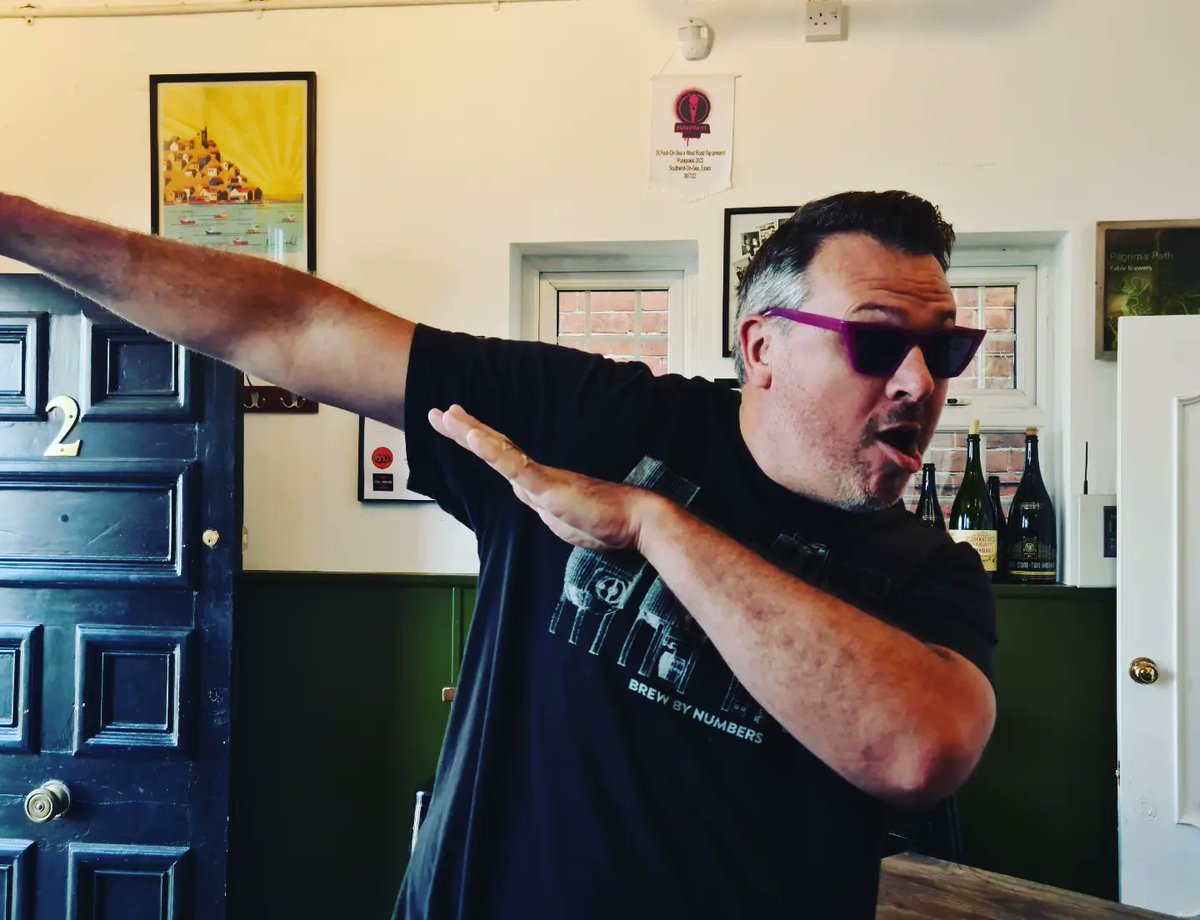 westroadtap's tweet photo. Fashion Shoot at the Tap this morning! 😎

Anyone lose these wicked shades? They're in our lost property right now. 

Also, it's the Bank Holiday this weekend so we're open late til 9pm Sunday and open 12-7pm Monday.

#bankholidayweekend #beer #craftbeer #micropub #taproom https://t.co/1potJy8m7a