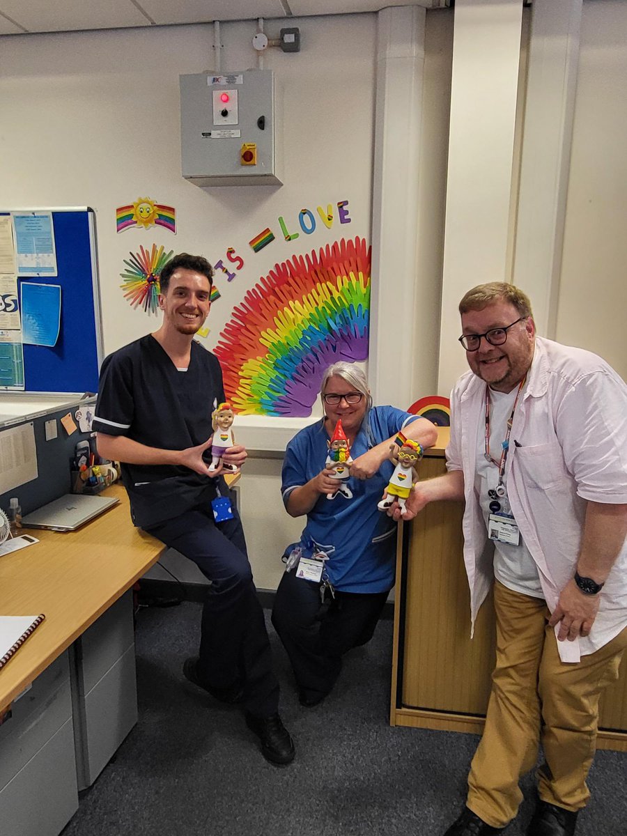WWLTrueColours's tweet photo. A massive thank you to Claire House @WWL for supporting Pride. And a new addition to our Gnome family, Kieran 🏳️‍🌈😃.  We can not wait to see what you have planned for next year. https://t.co/bWZoYsiC30