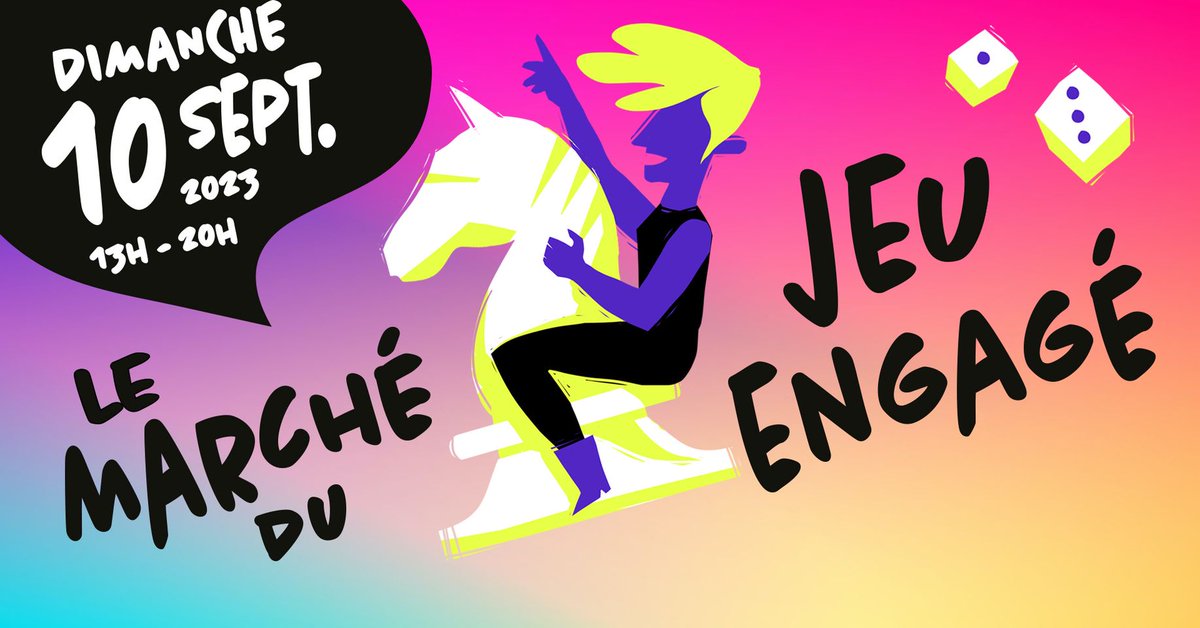 OH : le 'marché du jeu engagé' aura lieu le 10 septembre prochain au @PetitBain #j2s facebook.com/events/5690390…