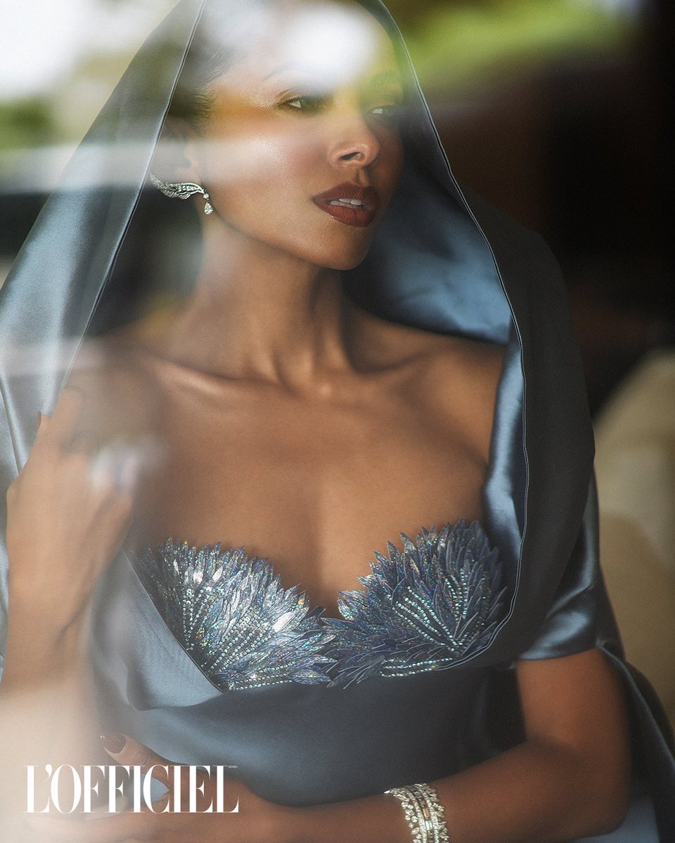 RamiKadi's tweet image. @KatGraham is a dream in blue for L’Officiel Arabia editorial shoot in a #RamiKadiCouture "Mantra" mirage satin gown featuring a bust highlighted with holographic sequins and crystals embellishments.

#RamiKadi #KatGraham