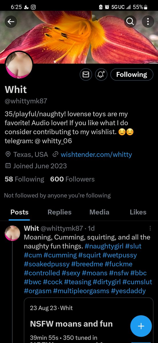 Smartfire8's tweet image. 100% the best audio call I've ever received. Please go check out @whittymk87 for a session. #buyincontent #buyer #seller #legitseller