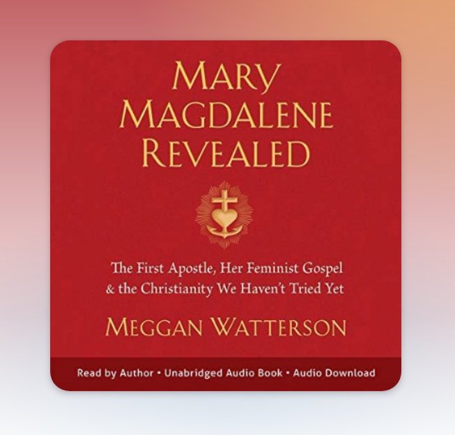 Acabo de terminar "Mary Magdalene Revealed" de @Megganwatterson y es como un fresquito en el corazón y en el alma ¡Qué bonito es! Nos recuerda que ya tenemos todo lo que buscamos, que la historia no es como nos la contaron y que nosotros -como Dios- somos amor.