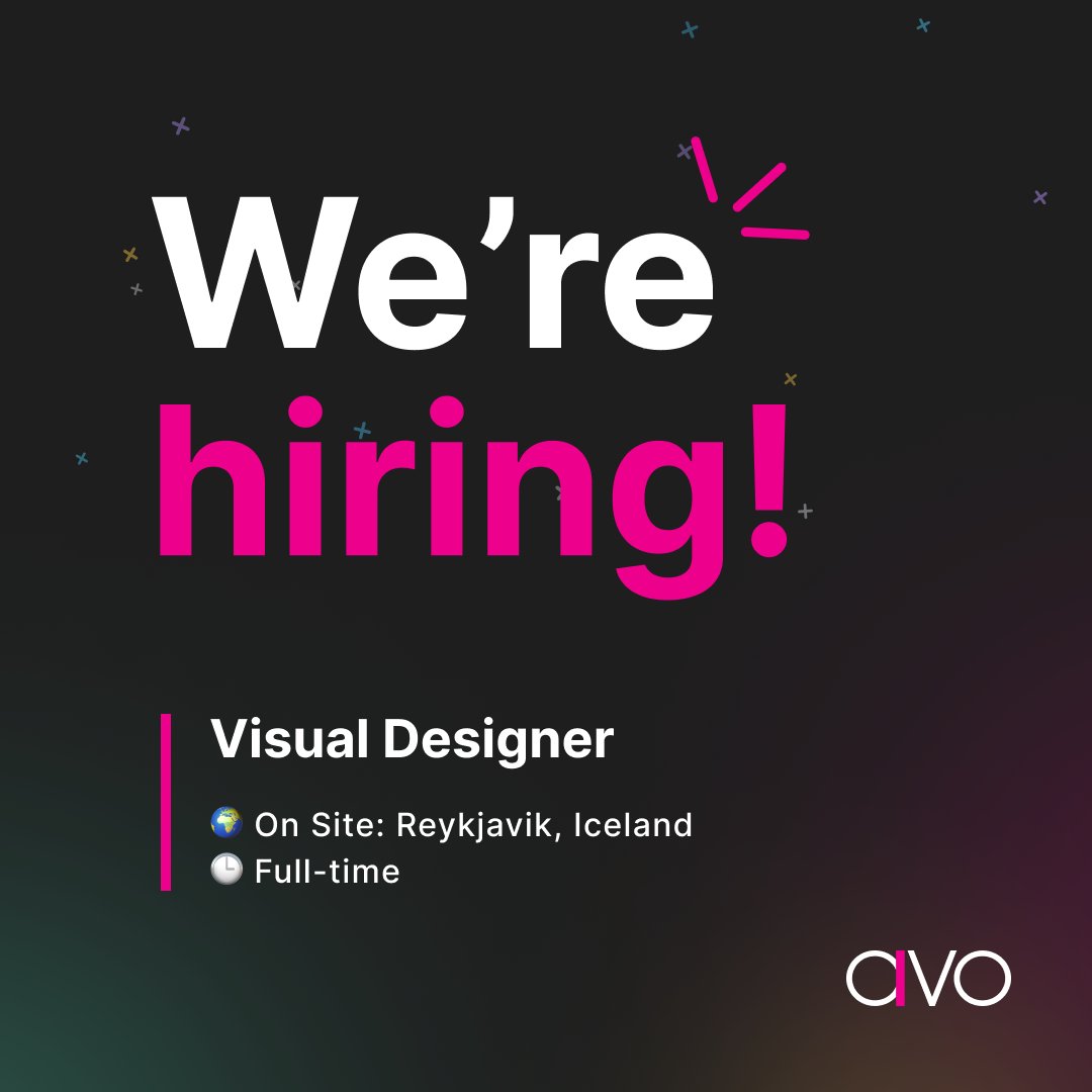 avohq's tweet photo. 📣 Avo is hiring! Join Our Team as a Visual Designer!

🌍 On Site: Reykjavik, Iceland
🕒 Full-time

Passionate about user-centric, data-driven design? Join our team to craft exceptional interfaces and collaborate with leading data and product teams. 
https://t.co/hGNwYDDR8z https://t.co/kaPuxc7dO4