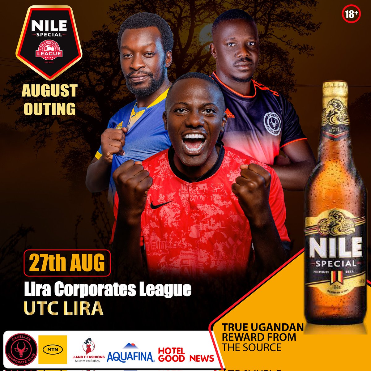 Remember Change will not come if we wait for some other person or some other time. We are the ones we’ve been waiting for. We are the change that we seek at #LiraCorporateLeague. Free HIV testing and screening, TB testing, blood donations this August outing <a href="/Eromu_Eryau/">Terminator</a> <a href="/mtnug/">MTN Uganda</a>