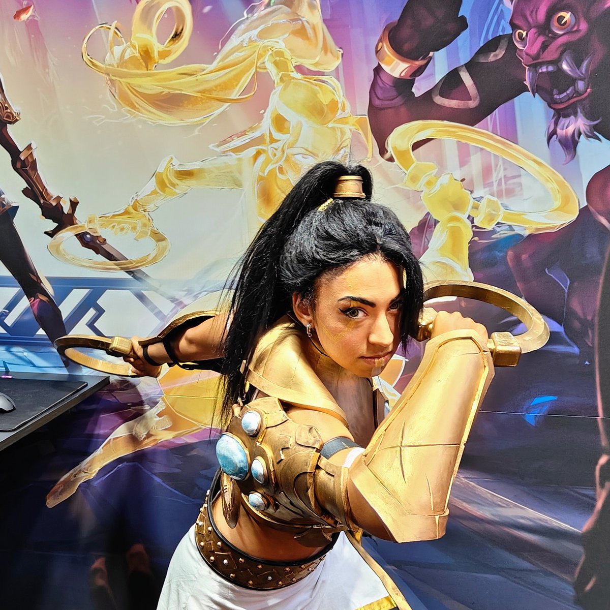 Quantic_Dream's tweet photo. Come take a look at Dustborn and Lysfanga cosplayers on our Gamescom booth!

They are waiting for you in Hall 6.1 A50! 💥🗯️🔥 https://t.co/Wtn1Wx2EYd