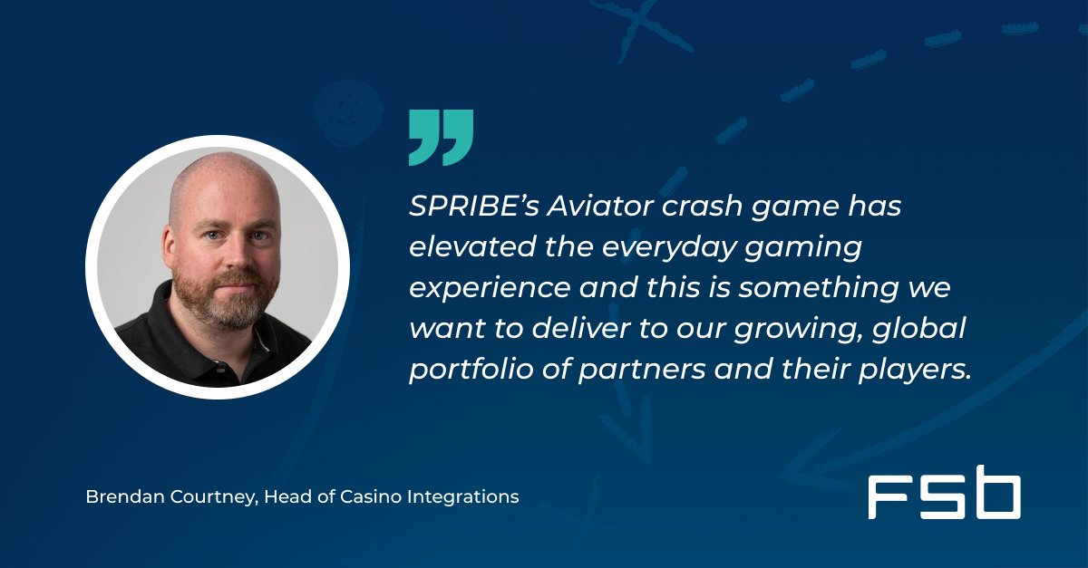 fsbtech's tweet image. In a further enhancement to our casino platform product we have partnered with next generation provider SPRIBE

The  integration includes the hugely popular crash game Aviator ✈️

fsbtech.com/news/fsb-eleva…