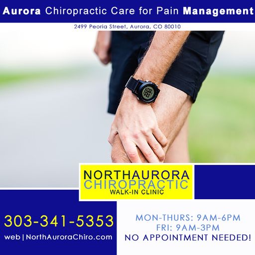 AuroraBackPain's tweet photo. If you’ve suffered from a #personalinjury, #exerciseinjury, or an #athleticinjury, our chiropractor can help! Our #chiropracticadjustments can help you alleviate your #pain!
If you would like to be seen by our #chiropractor, just give us a call to schedule! 303-341-5353 https://t.co/IYZTwCSZ5r
