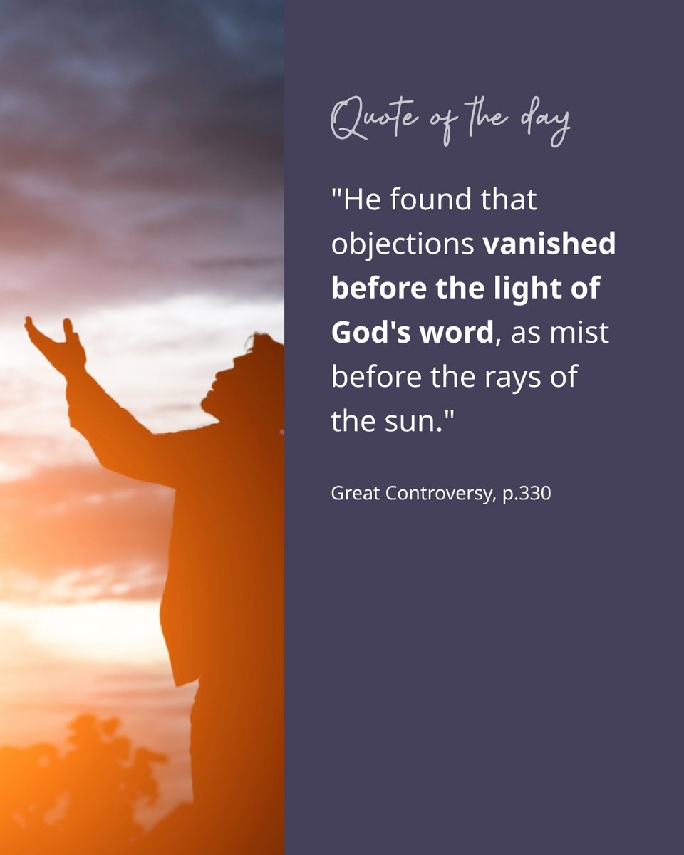 pastortedwilson's tweet photo. When we study the Bible with an open heart and mind, the Holy Spirit leads us to a clear understanding. https://t.co/5TxspLhpnz