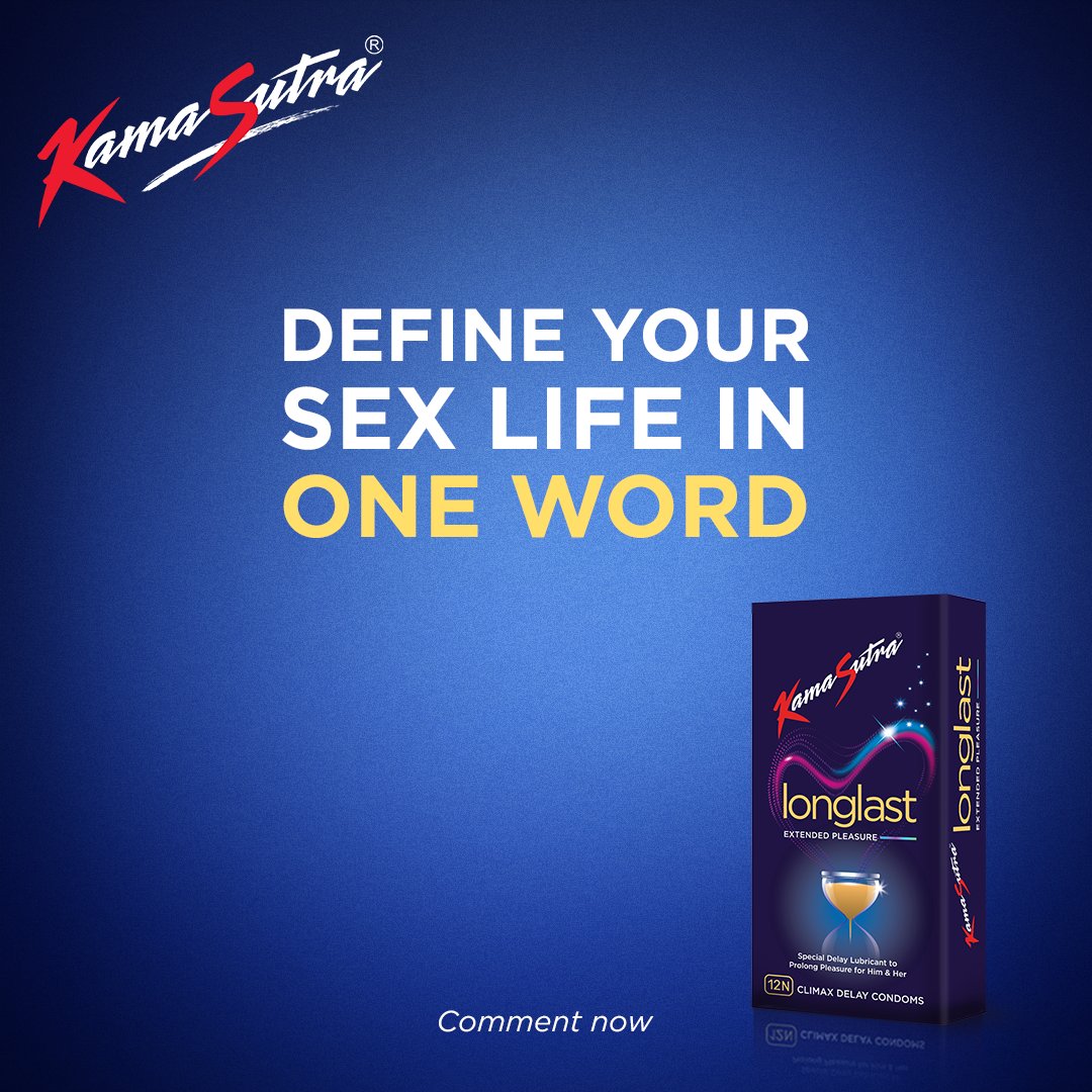 You already know our answer: it's 'Longlast'! Comment below! Funny answers only!

#MakeLoveLastLonger

#KamaSutra #KamaSutraCondoms #condoms #protection #longlast #pleasure #sexualhealth #meme #trending