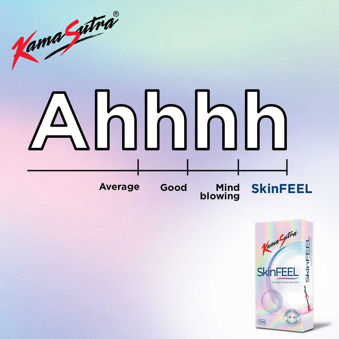 Feels great, sounds awesome! 😍

#FeelItAll #KamaSutraCondoms #KamaSutraCondomsIndia #condoms #protection #skinfeel #pleasure
