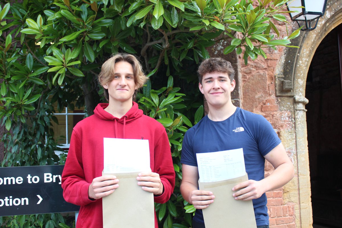 BrymoreSchool's tweet photo. Congratulations to our Brymore class of 2023 on an outstanding set of GCSE results. Well done in particular to George Billett on achieving 7 grade 9s and 2 grade 8s along with Toby Moyle and George McCormack who also got a clutch of 8s and 9s whilst sitting a Level 3 in Maths! https://t.co/NfggsKvYkq