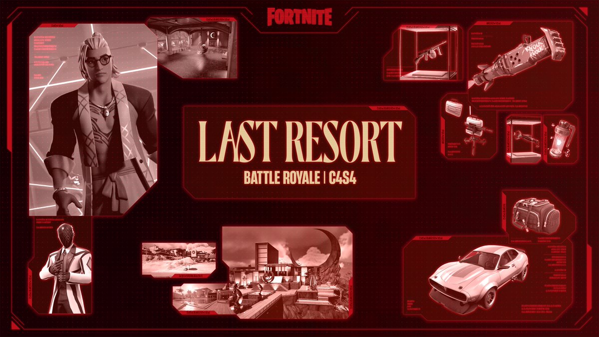 Fortnite's tweet image. Start the clock.

#FortniteLastResort