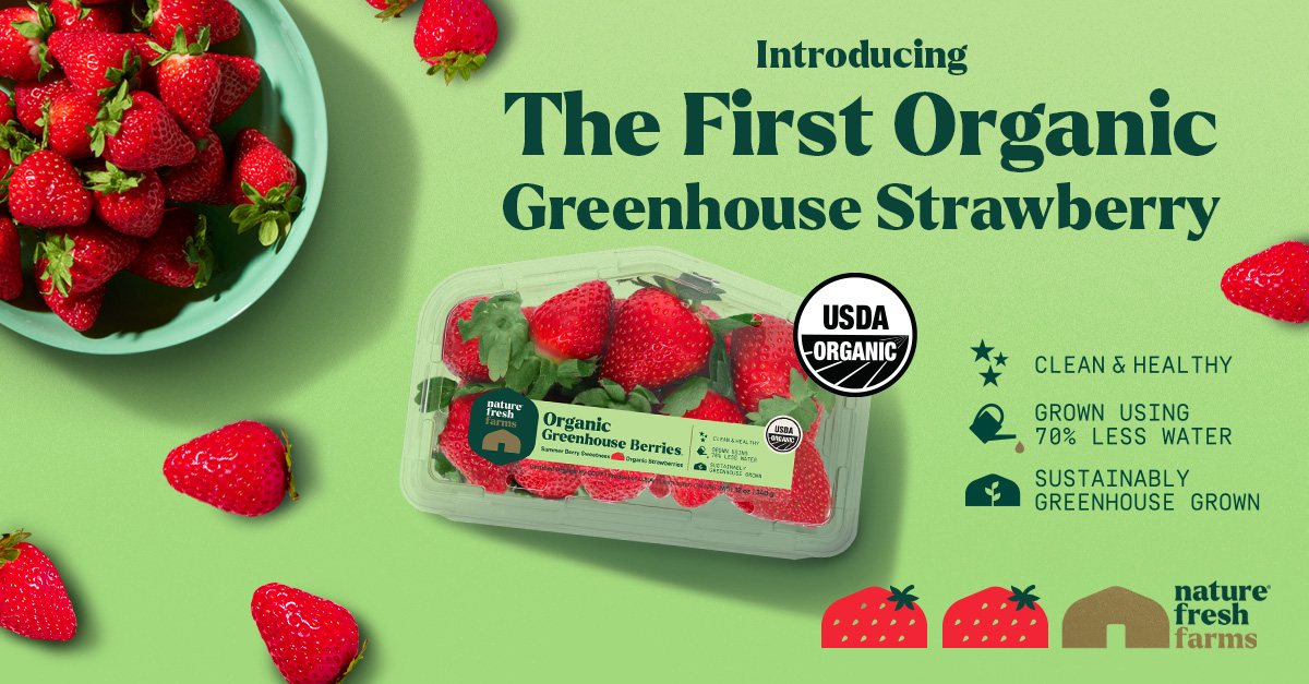 Forty-five acres of purpose-driven innovation, and this is only the beginning! . . . . . #NatureFreshFarms #NFF #organic #Ohio #ohiogrown #DeltaOhio #USgrown #firstorganicgreenhousestrawberry #innovation #pupose #GrowingForaKinderFuture#Organic #OrganicStrawberries