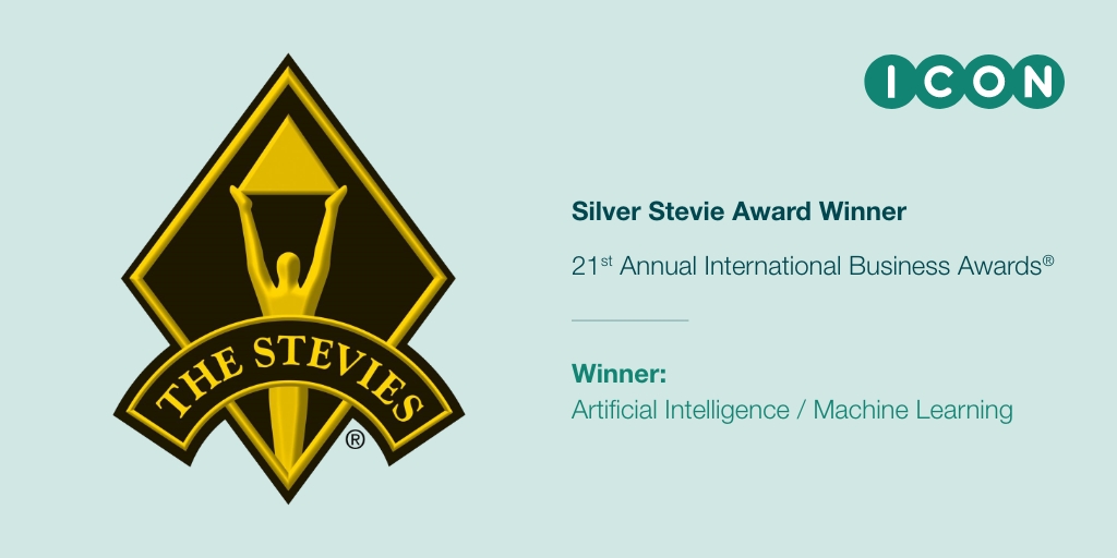 ICONplc's tweet image. ICON has been recognised as a Silver Stevie Award winner in The 20th Annual International Business Awards for our artificial intelligence tool, Cassandra. 

Discover more about Cassandra ow.ly/7HcN50PCl9S

#awards #intelligencetools