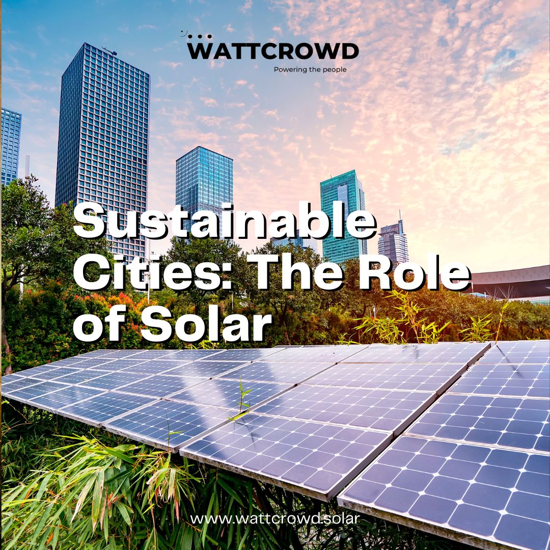 From skyscrapers to streetlights - envisioning cities powered by the sun. Share your solar urban dream with us! #SustainableCities #UrbanSolar #WattcrowdDream