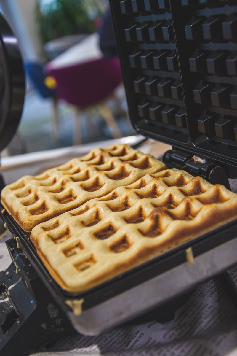 Waffles come in many shapes and sizes as long as you have a waffle iron and some time! Speaking of waffle irons, today is National Waffle Iron Day! Learn more about waffles and the Waffle Iron's invention with this ASI handout! lght.ly/i7na8a #asinc #NationalWaffleDay