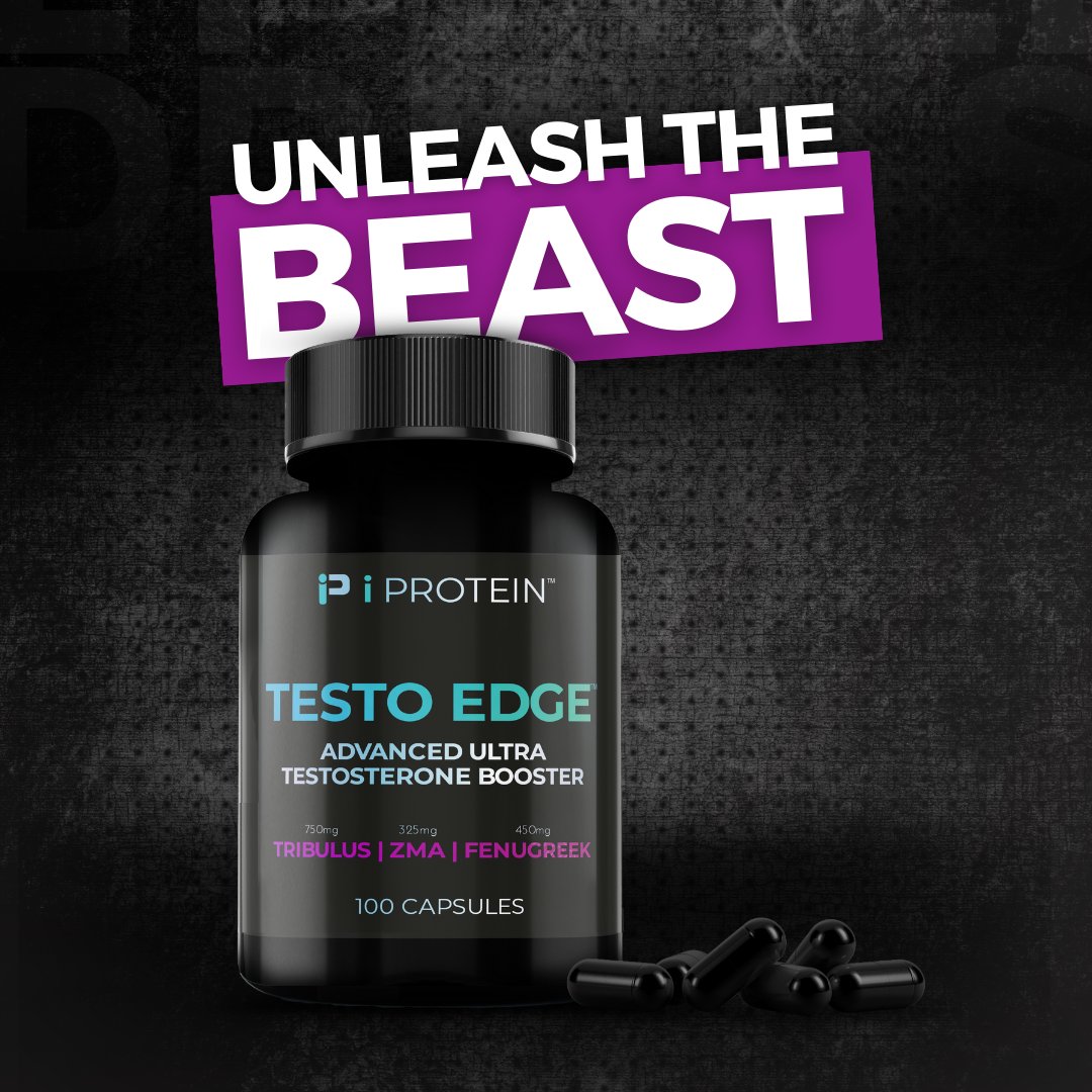 iprotein_sa's tweet image. Ignite Your Potential with Testo Edge! 🔥 Unleash the Power of Proven Research. Boost Testosterone, Supercharge Lean Muscle Gains, and Ignite Your Libido. 💪 Fuel your journey with the force of ZMA, Fenugreek, and Tribulus. 🦁💥

​👉 i-protein.co.za 

#iprotein #TestoEdge