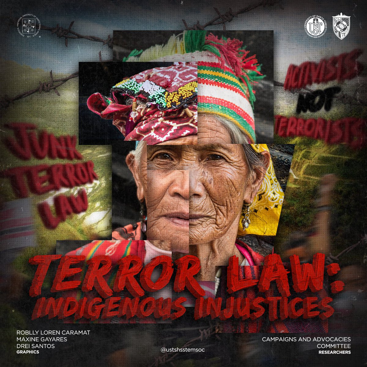 ustshsstemsoc's tweet photo. ‘The rights of Indigenous people are constantly threatened by those in power'

We commemorated the International Day of the World's Indigenous People on August 9th as part of the communities' efforts to protect the biodiversity of their culture for future generations. 🏺 https://t.co/O60Fczv08O