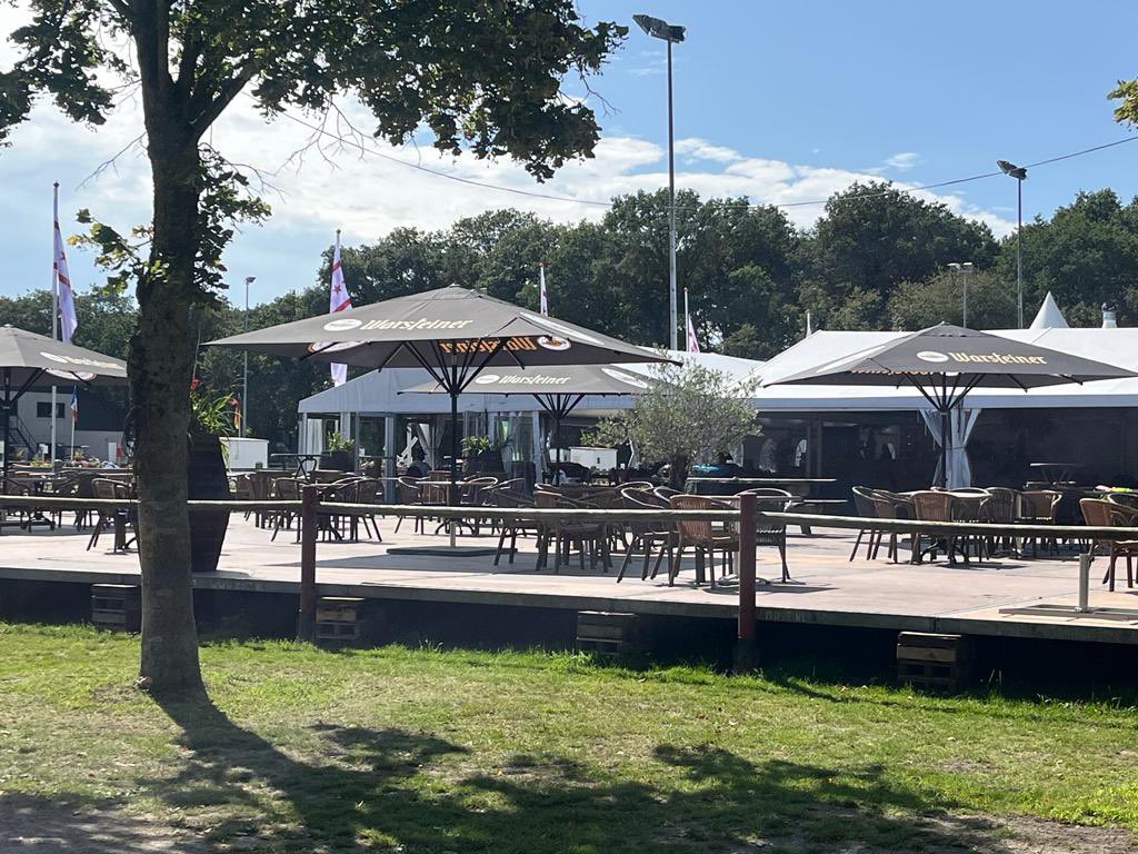 HenkBrinkDr's tweet photo. Iedereen in #Exloo is klaar voor het #EKvierspannen en #WKparamennen komend weekend. Mooiste en beste paardensport in onze provincie #Drenthe https://t.co/P9lnzQ827d