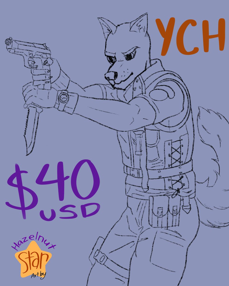 JasperTDM97's tweet photo. I have these YCH art open for 5 slots each. It's Chris Redfield RE or can be just a tactical gear outfit. #ResidentEvil
#ChrisRedfield #furryart
#ych #RE #fursona #commissionsopen
#commision #art #oc #illustration #furry 
https://t.co/9IUc5C92Mp https://t.co/G4iTtvaEcI