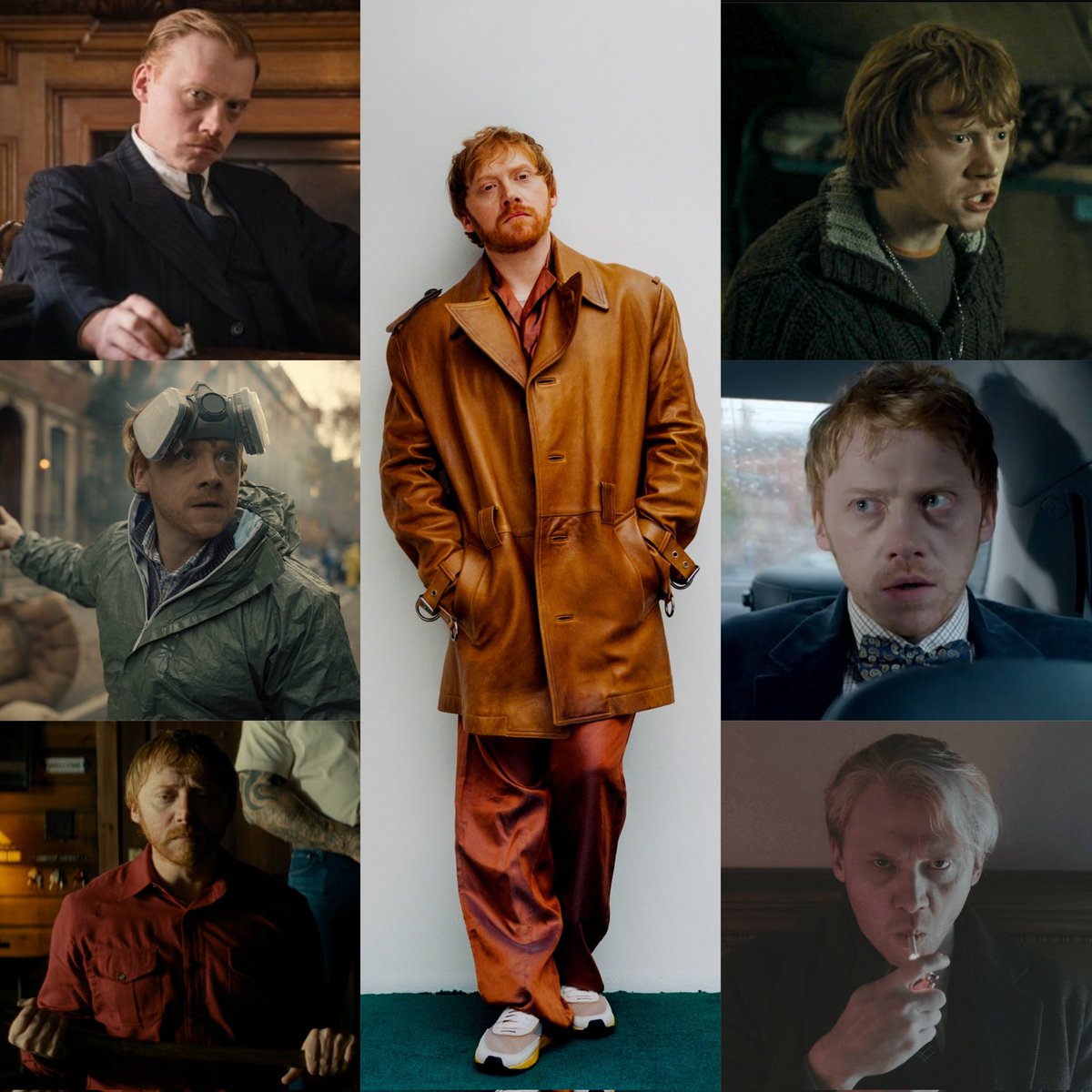 grinterest88's tweet photo. Our favorite redhead, Rupert Grint, turns 35 today! https://t.co/KR84hsQQ4l