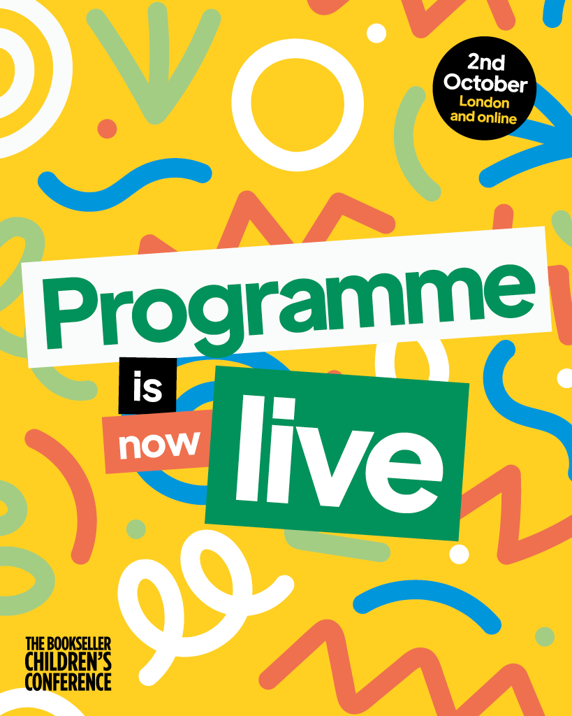 thebookseller's tweet photo. The programme for #KidsConf23 is now live!

Dive into the issues at the heart of children's books, hear insight from industry leaders and be inspired by success stories at this year's Children's Conference on 2nd Oct.

View the full programme and book your in person or virtual ticket here: https://t.co/aYCqZZ6n3w