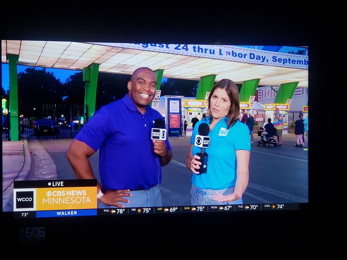 @WCCO So fun to see this coverage of the 1st day!! @mnstatefair 
@AJHilton_News @heatherbrown21 
We'll be there tomorrow!!