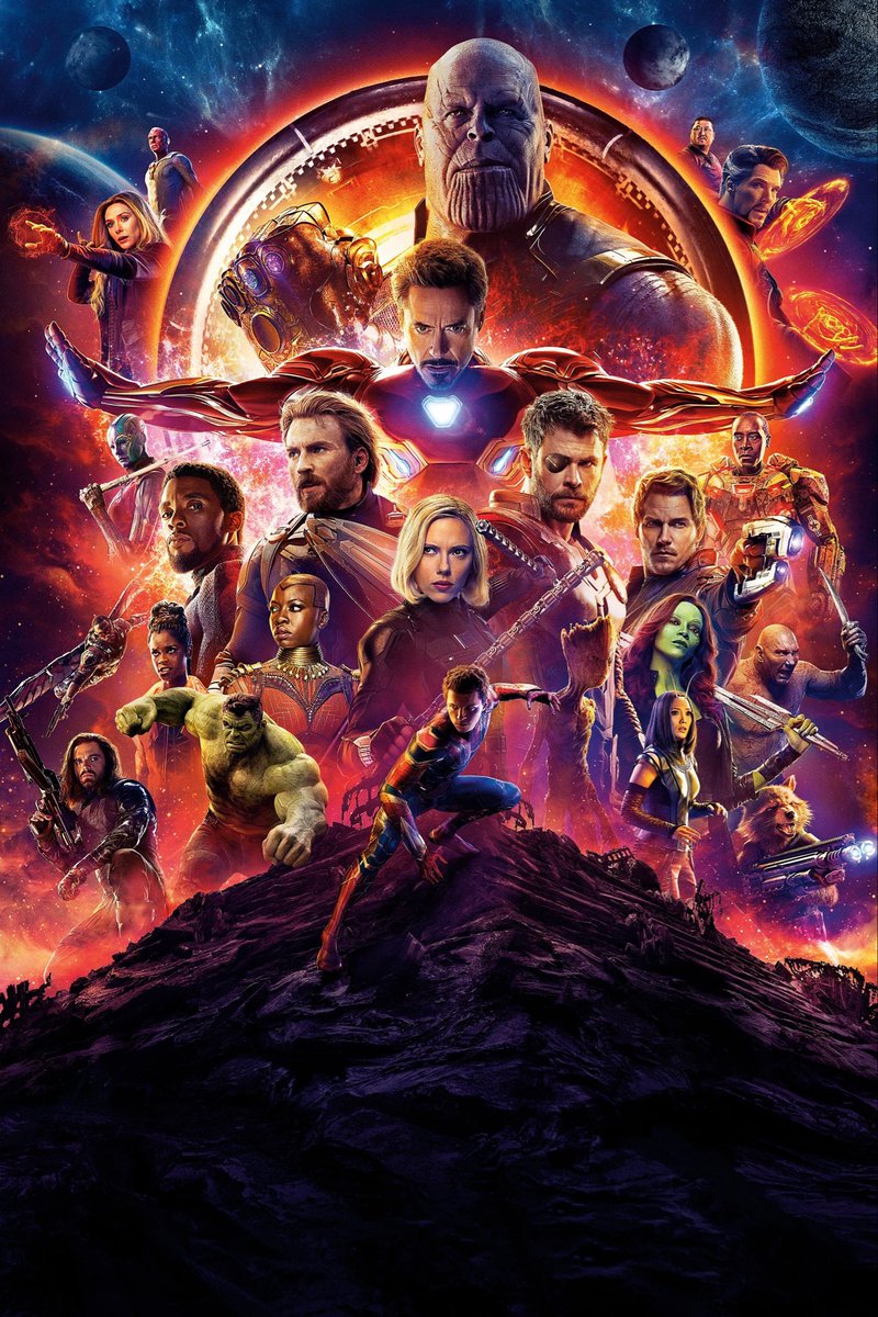 MCUPerfectGifs's tweet photo. One word to describe: AVENGERS: INFINITY WAR https://t.co/5p10EIpfo4