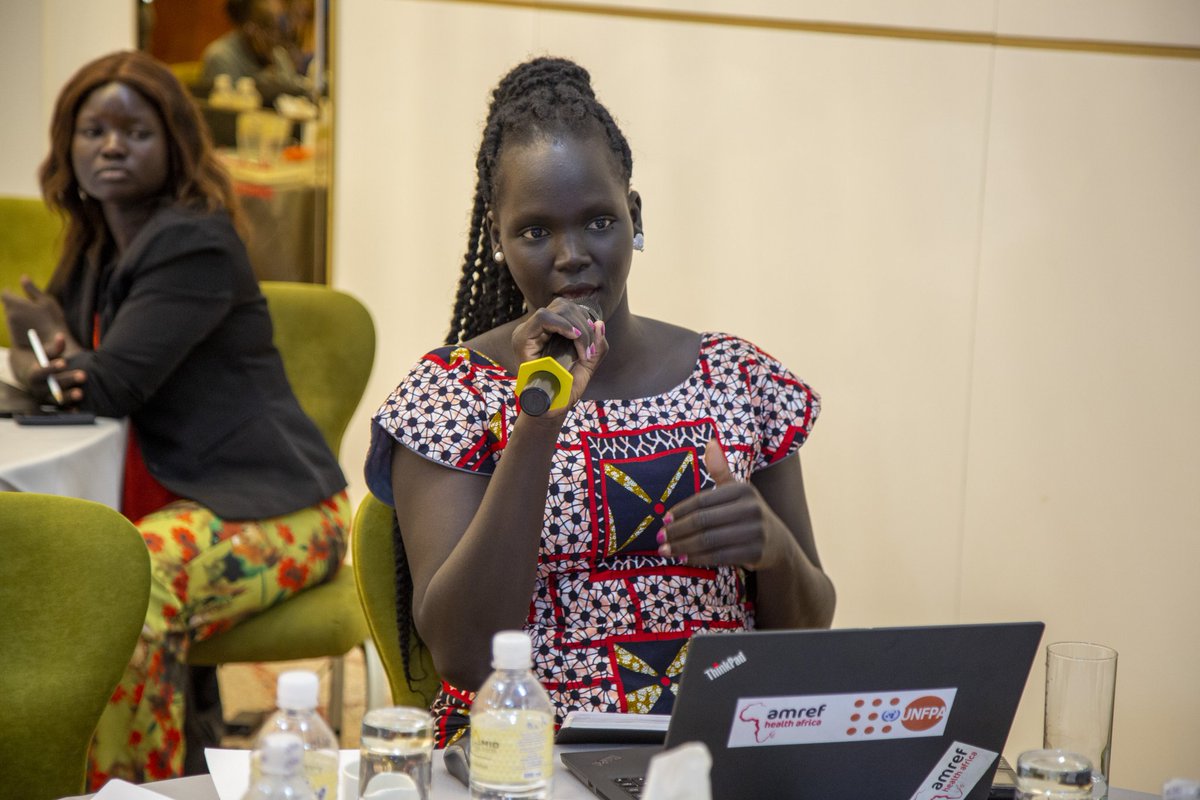 IsaacKendi's tweet photo. "Day 2 of #UNFPA 🇸🇸 review meeting, where @Amref_Africa proudly contributes to the 4th GOSS/UNFPA Country program. Together with government and NGOs, we're transforming health and well-being in Sudan. Making a positive impact! 💪✨ 
@OlajideDemola
@Amref_SSudan @UNFPASouthSudan https://t.co/pF9HcqNeh5