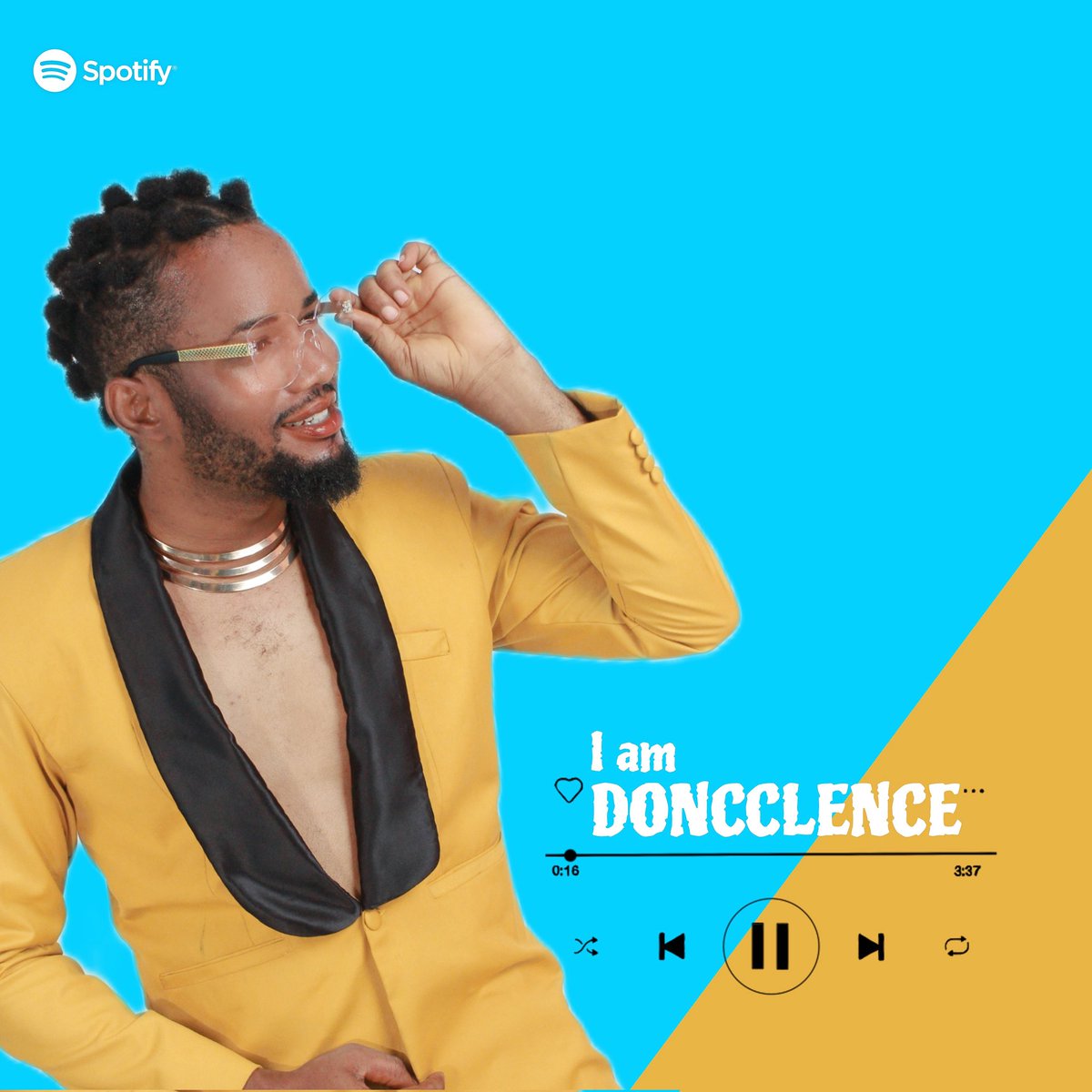 Follow #doncclence on every social platforms. #fastrisingartist