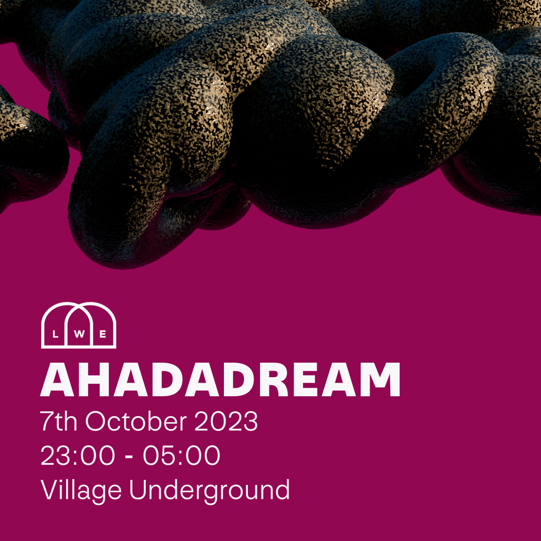 Tickets for Ahadadream's biggest London show this year are now available. After shutting down Colour Factory last year and closing Printworks, this is an unmissable event. Don't miss out: lwe.events/events/ahadadr…