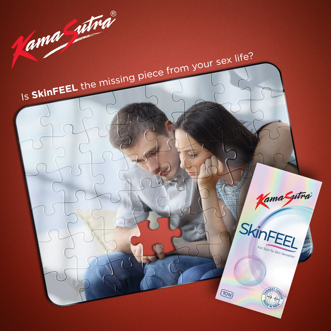 Happiness is - solving the puzzle  that is your sex life!

#FeelItAll #KamaSutraCondoms #KamaSutraCondomsIndia #condoms #protection #skinfeel #pleasure