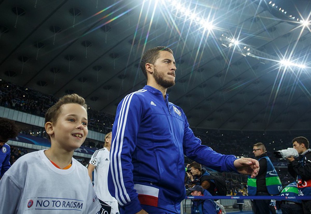 CFCDigest's tweet photo. @CFCRaf2 @ChelseaFC Bring back Eden Hazard. #HazardBackInBlue ๐ต๐ https://t.co/98OyVuBOa3