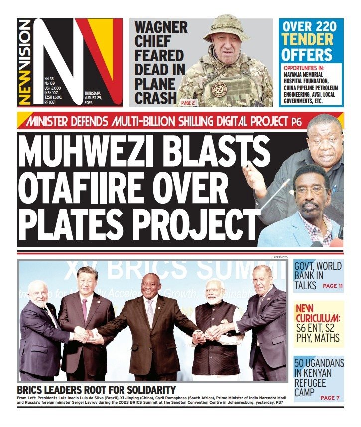 RadioPacisGulu's tweet photo. DAILY PRESS REVIEW |2-3PM.

Take a look at today's stories on the dailies and   share with #Felista  and #Shasha the one that touches you most.
#DailyPressReview 
#PeaceOfChristForAll
@FellyFelly12 @ugcatholics 
@DailyMonitor @newvisionwire https://t.co/5ZgtnnDUf1