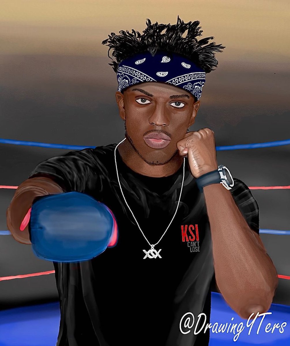 drawingyters's tweet photo. Road to 2,000 followers 

My drawing of @KSI ✍🏻🥊 

(DAY 22) https://t.co/GOPtn4KBU0