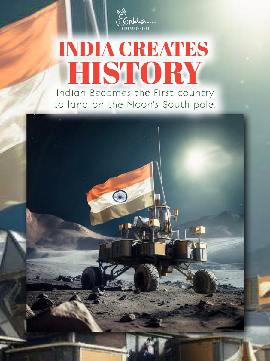 TamilSignature's tweet photo. #Chandrayaan3 #India 🇮🇳🛰️🌕 https://t.co/K6GjASz7EE