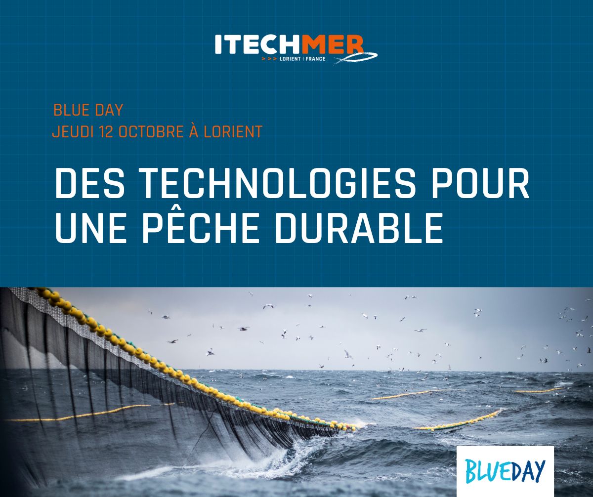 ITECHMER's tweet photo. Le 𝐁𝐋𝐔𝐄 𝐃𝐀𝐘 "Des technologies pour une pêche durable » sera organisé par le Pôle Mer Bretagne Atlantique, le jeudi 12 octobre à ITECHMER.
#blueday #itechmer2023 #peche #fishing #bretagne #pechedurable #environnement #preservation https://t.co/ulNbQOoJHc